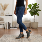 ZAPATO TEXANO MUJER GRIS 0426