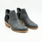 ZAPATO TEXANO MUJER GRIS 0426