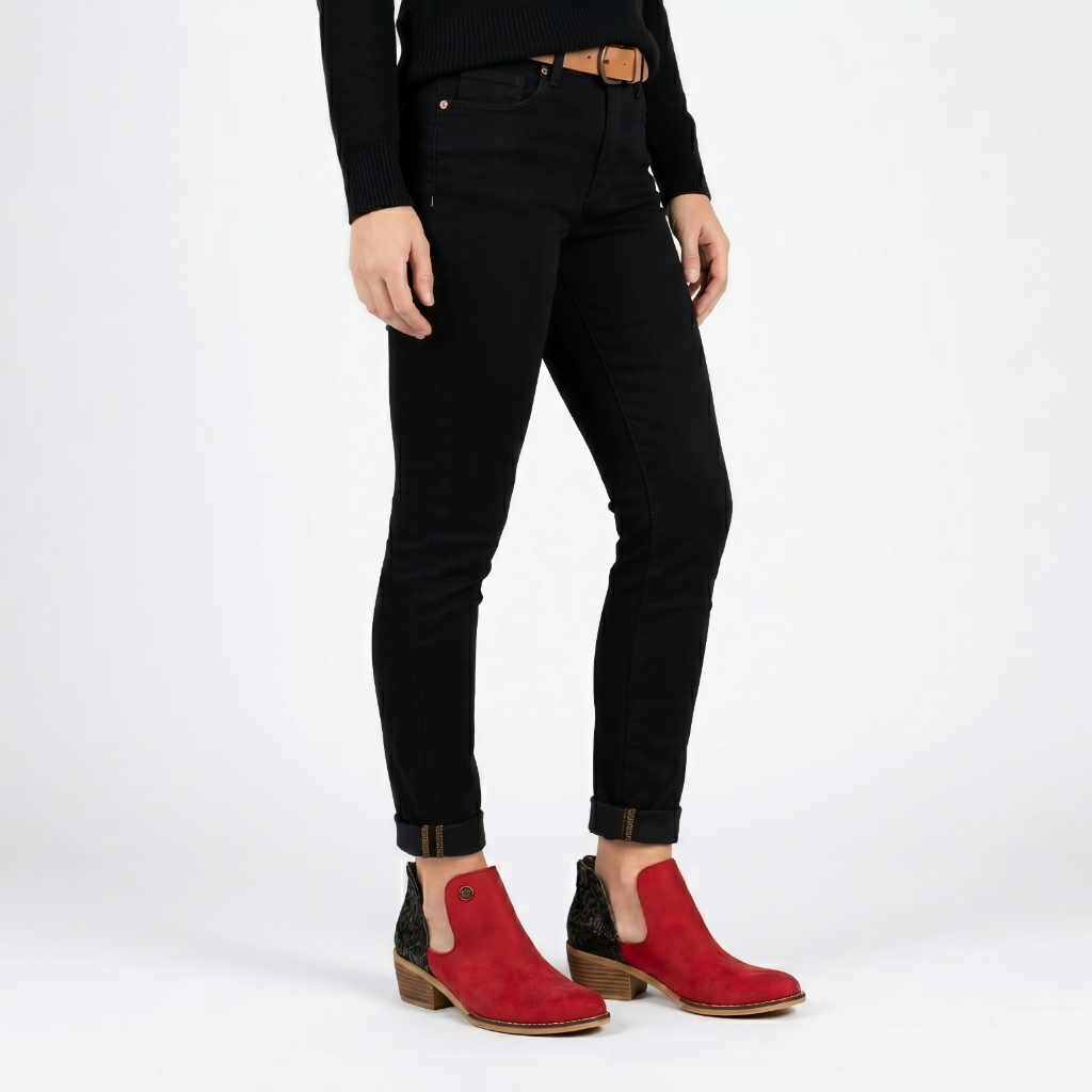 ZAPATO ROJO MUJER 0423