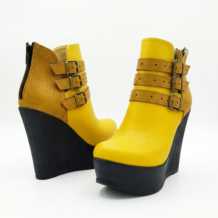 BOTIN MOSTAZA MUJER 0428