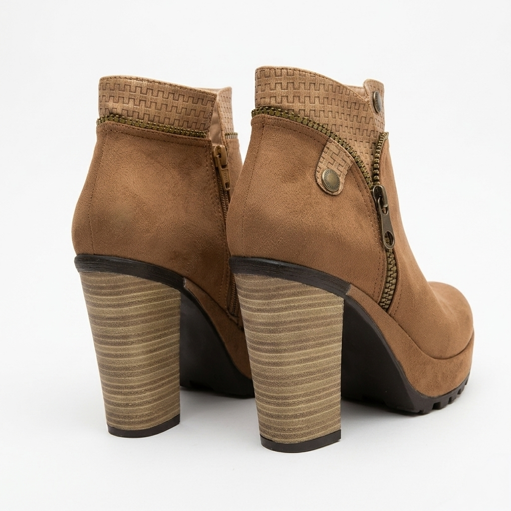 BOTIN CAFE CLARO MUJER 0413