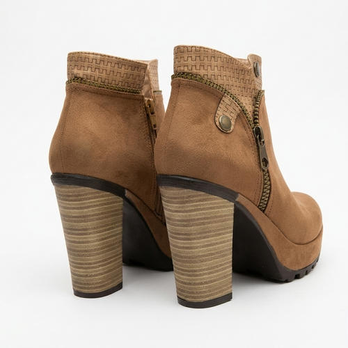 BOTIN CAFE CLARO MUJER 0413