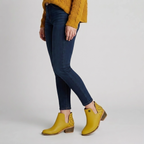 ZAPATO TEXANO MUJER MOSTAZA 0409