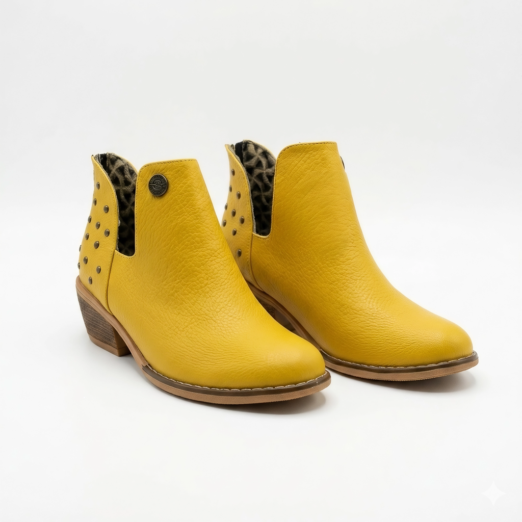 ZAPATO MOSTAZA MUJER 0409