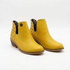 ZAPATO TEXANO MUJER MOSTAZA 0409