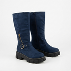 BOTA AZUL MUJER 0447