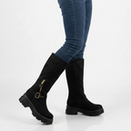 BOTA NEGRA MUJER 0448