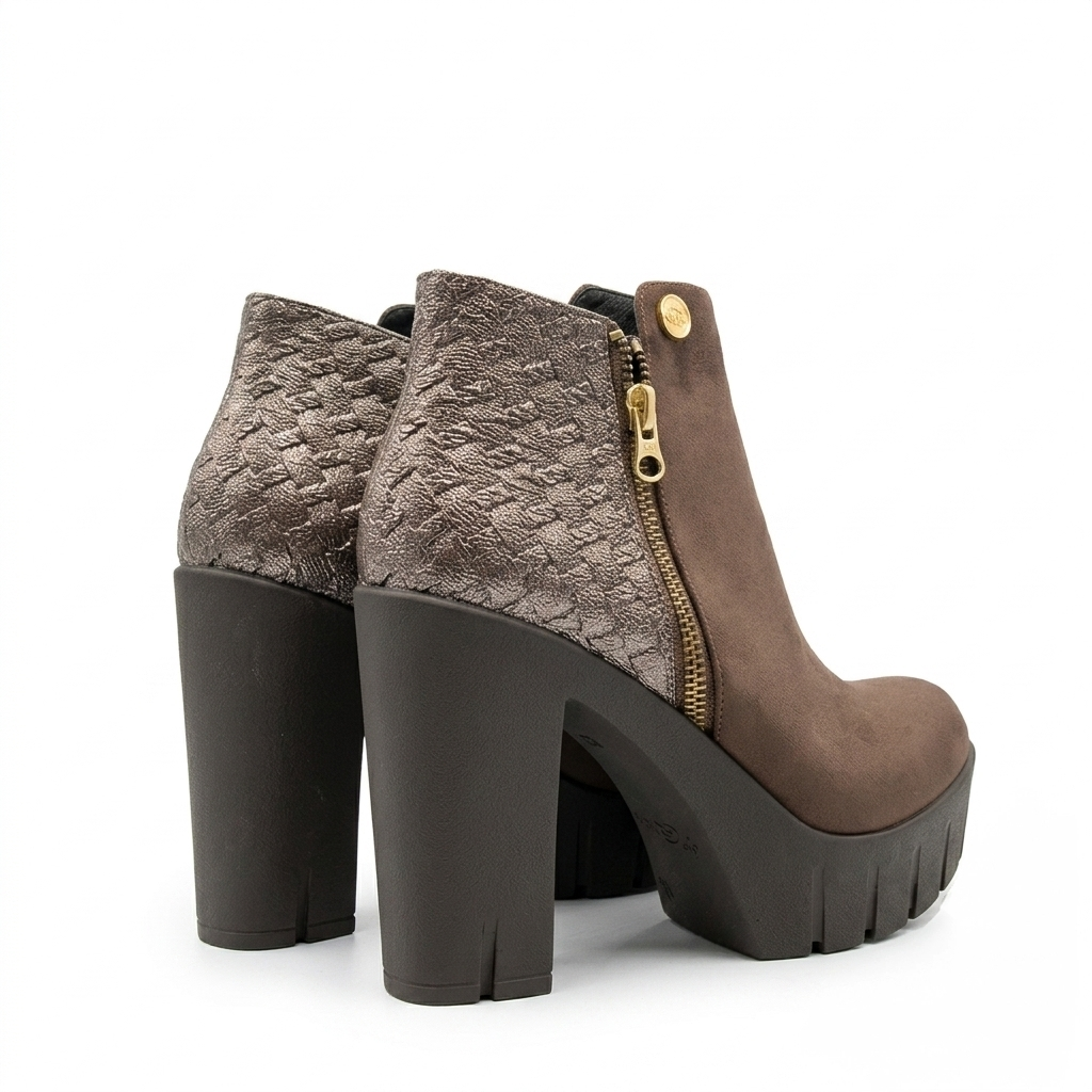 BOTIN CHOCOLATE MUJER 0476
