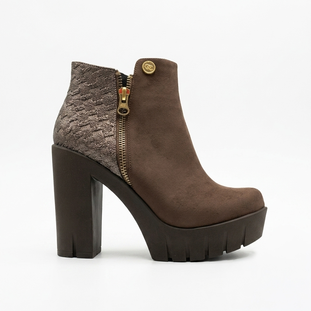 BOTIN CHOCOLATE MUJER 0476