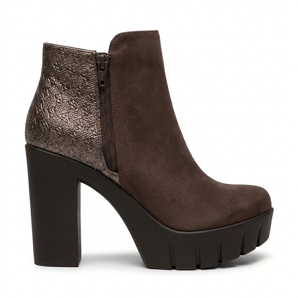 BOTIN CHOCOLATE MUJER 0476