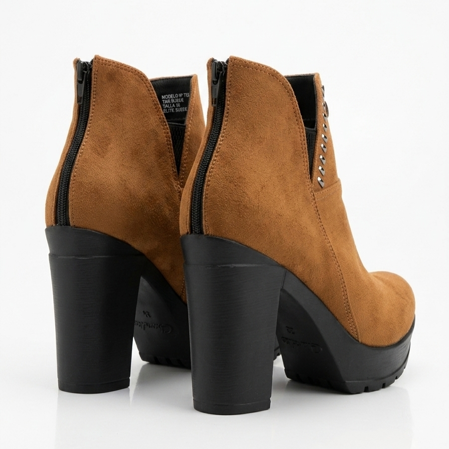 BOTIN CARAMELO MUJER 0477