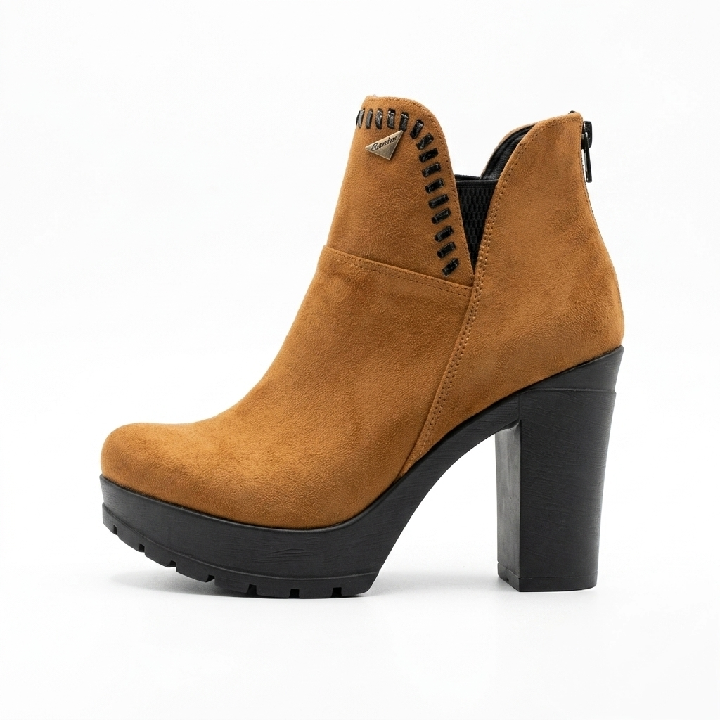 BOTIN CARAMELO MUJER 0477