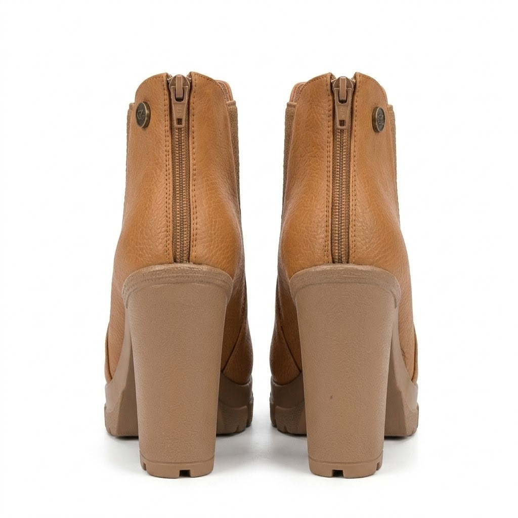 BOTIN CARAMELO MUJER 0490