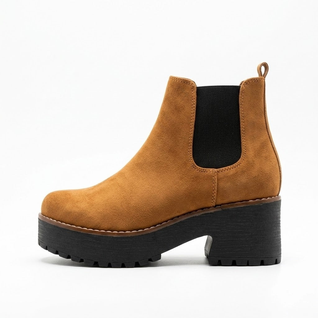 BOTIN CARAMELO MUJER 0486