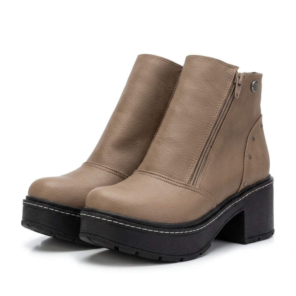 BOTIN TAUPE MUJER 0485