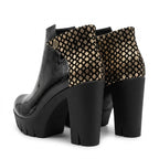 BOTIN NEGRO CHAROL MUJER 0489