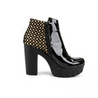 BOTIN NEGRO CHAROL MUJER 0489