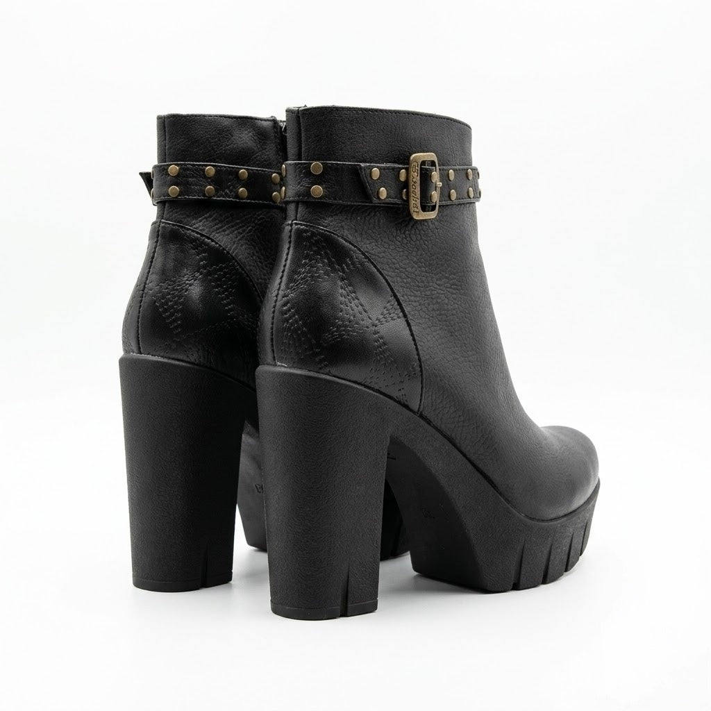 BOTIN NEGRO MUJER 0492