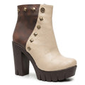 BOTIN BEIGE MUJER 0483