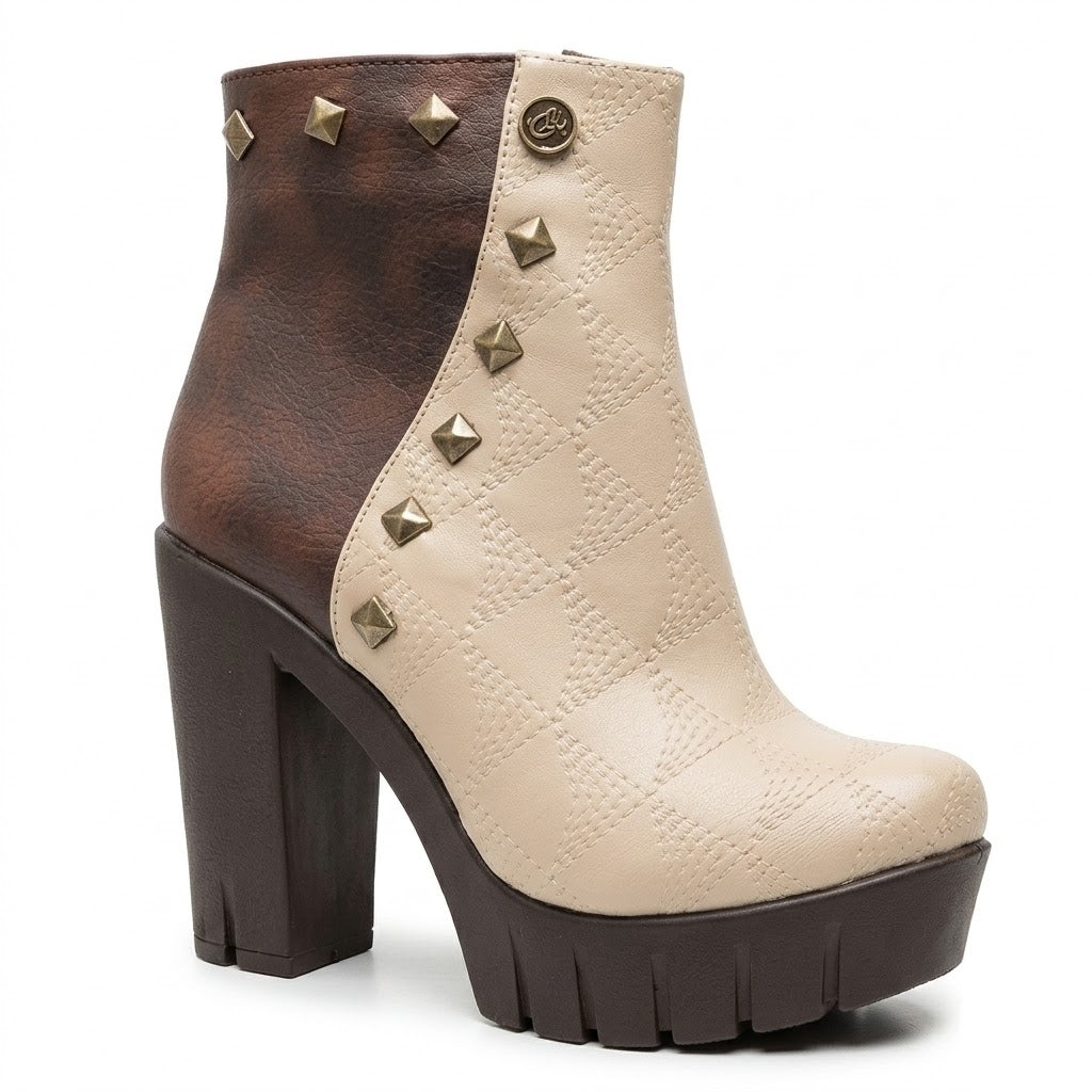 BOTIN BEIGE MUJER 0483