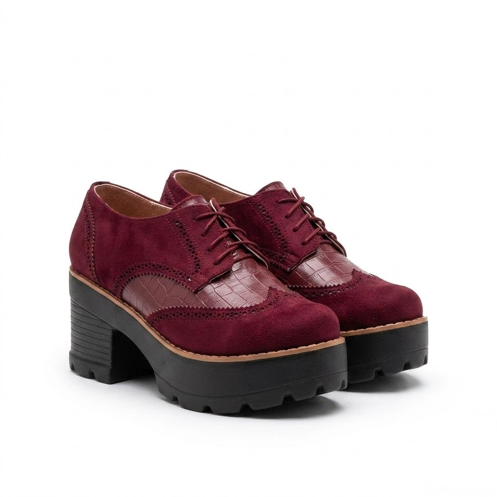 ZAPATO BURDEO MUJER 0493