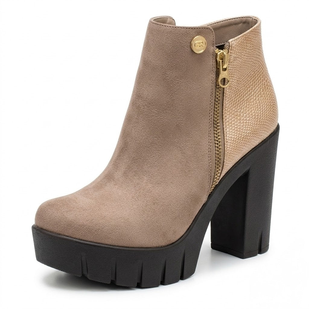 BOTIN TAUPE MUJER 0484