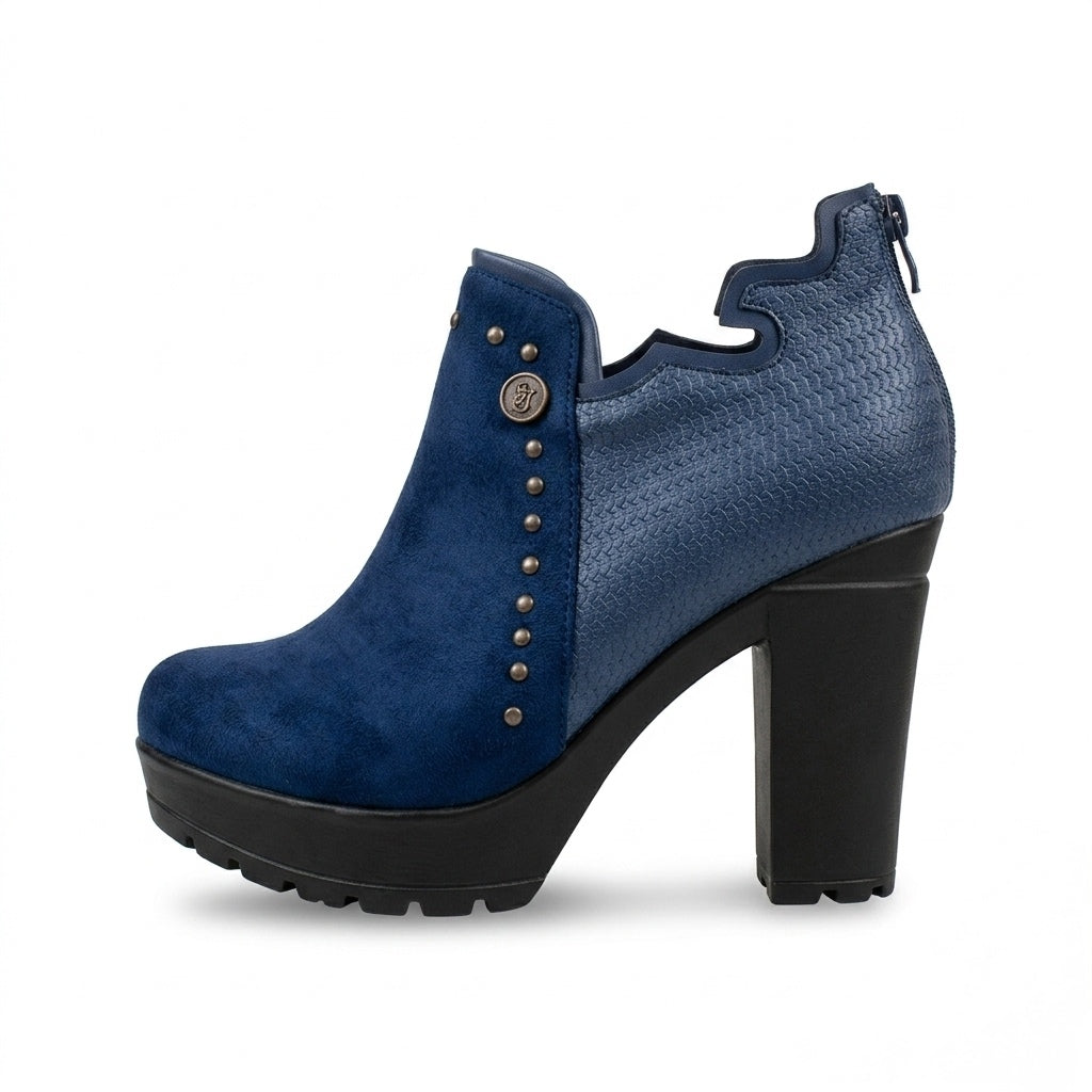 ZAPATO AZUL MUJER 0512