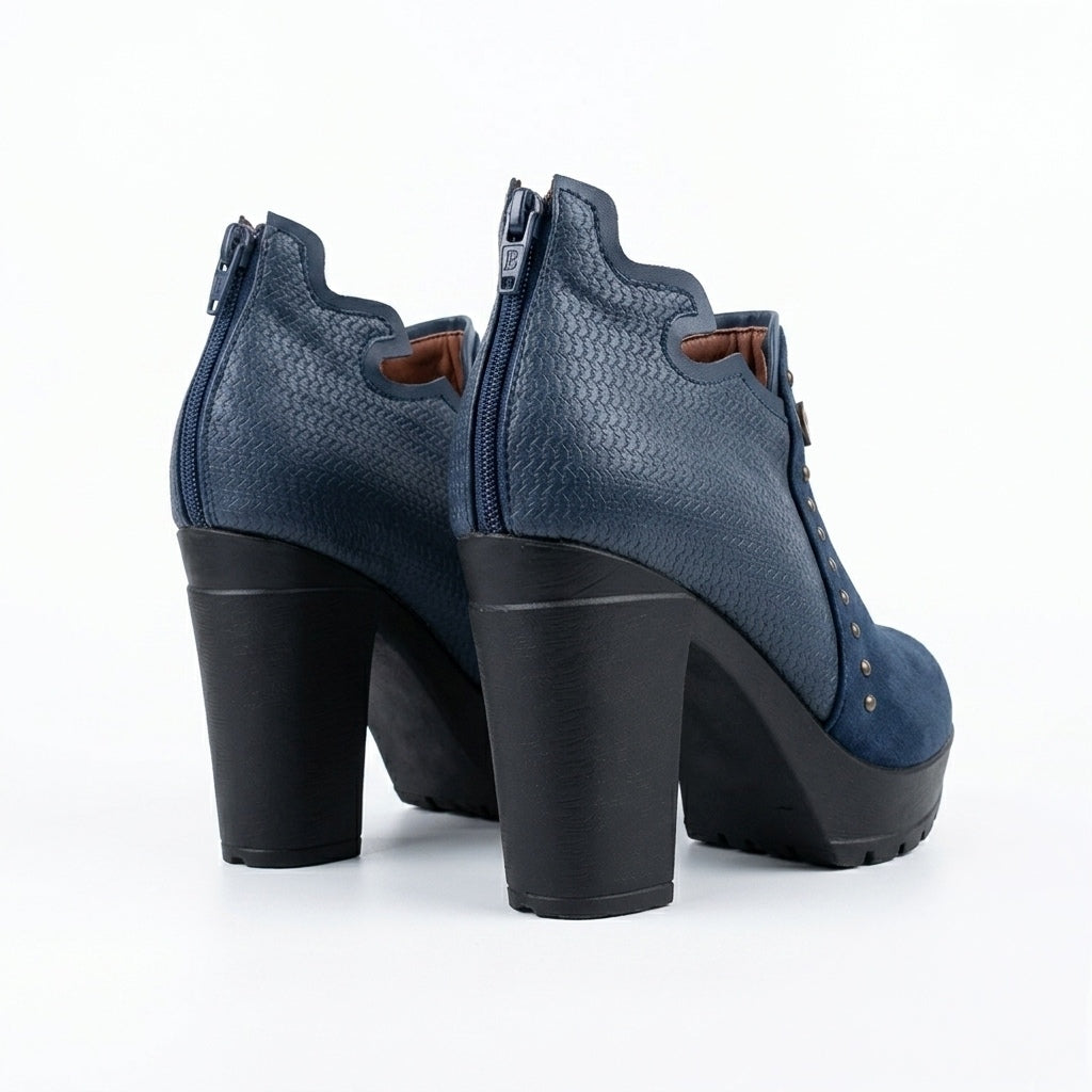 ZAPATO AZUL MUJER 0512