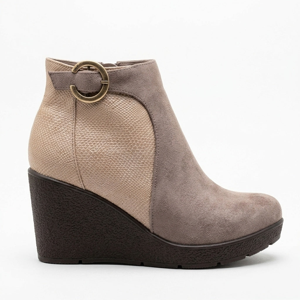 BOTIN TAUPE MUJER 0504
