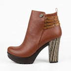 BOTIN OCRE MUJER 0511