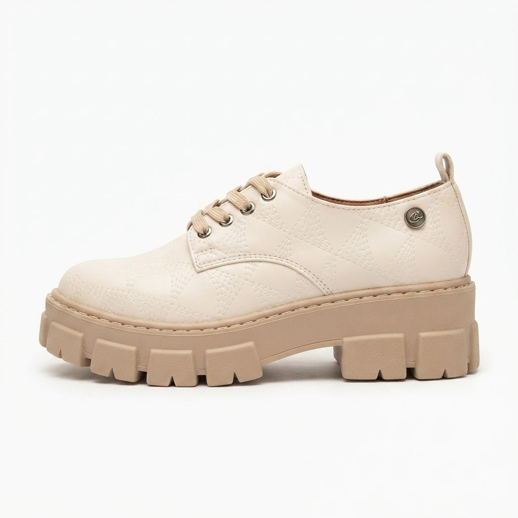 ZAPATO HUESO MUJER 0507