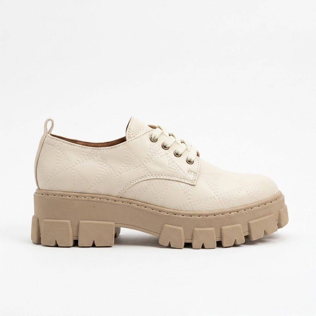 ZAPATO HUESO MUJER 0507