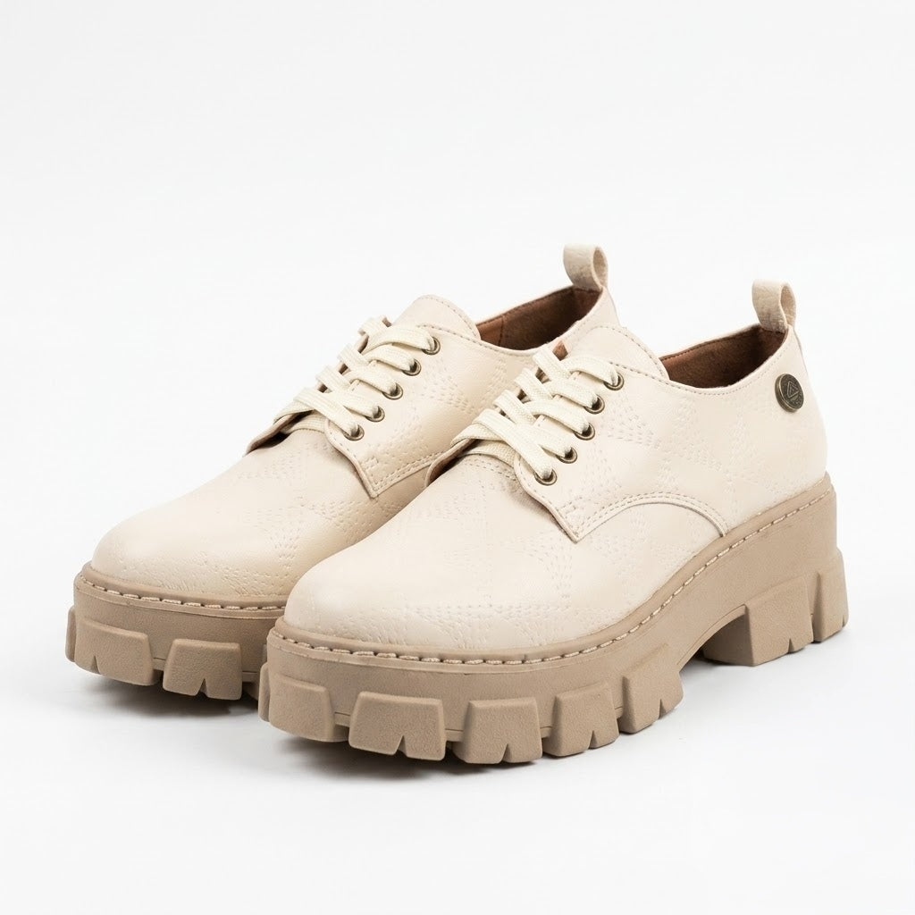 ZAPATO HUESO MUJER 0507