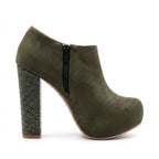 ZAPATO VERDE MUJER 0505