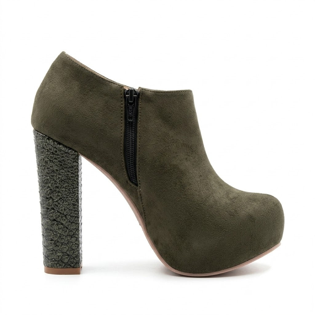 ZAPATO VERDE MUJER 0505