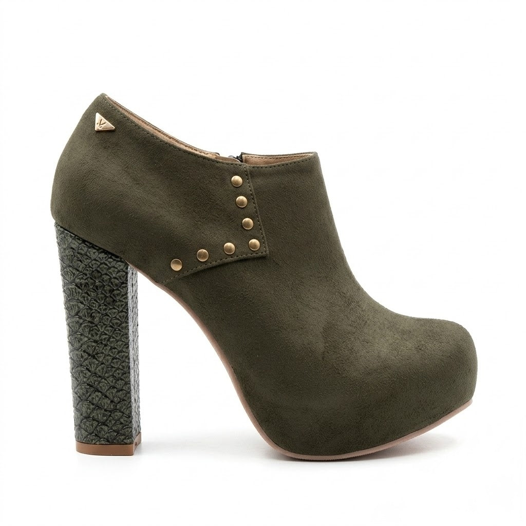 ZAPATO VERDE MUJER 0505