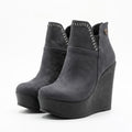 ZAPATO GRIS MUJER 0516