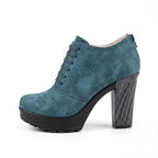 ZAPATO CELESTE MUJER 0508