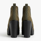 ZAPATO VERDE MUJER 0517