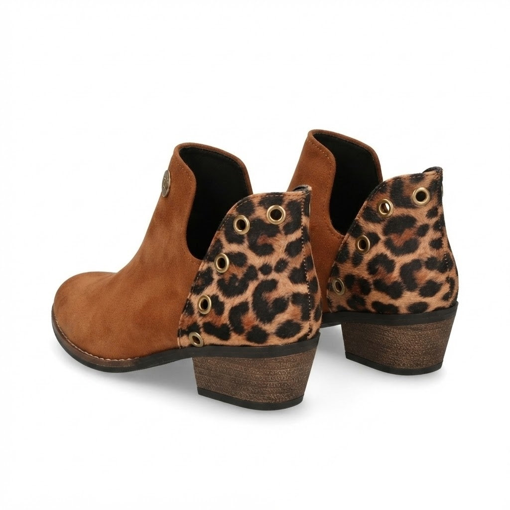 ZAPATO TEXANO MUJER CARAMELO 0521