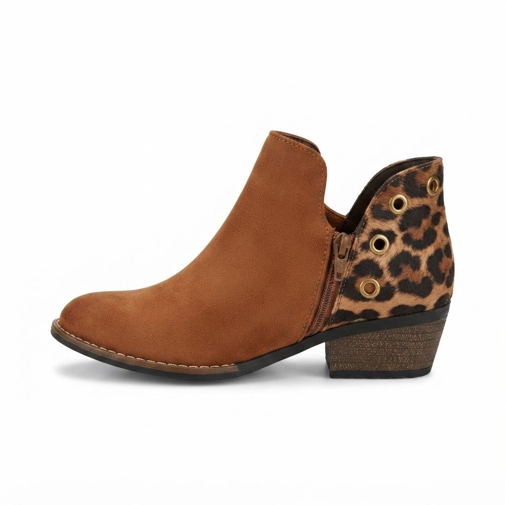 ZAPATO TEXANO MUJER CARAMELO 0521