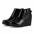 BOTIN CHAROL NEGRO MUJER 0500