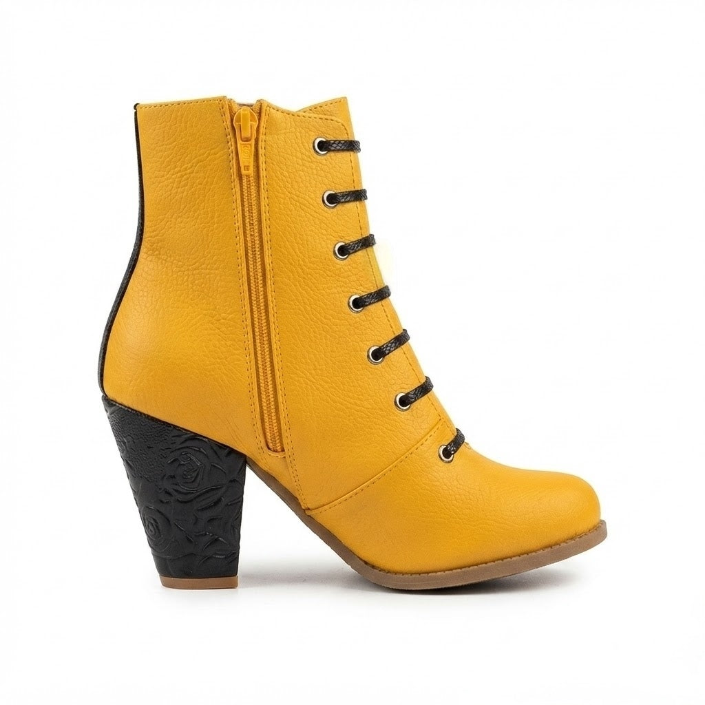 BOTIN MOSTAZA MUJER 0506