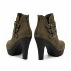ZAPATO VERDE MUJER 0514