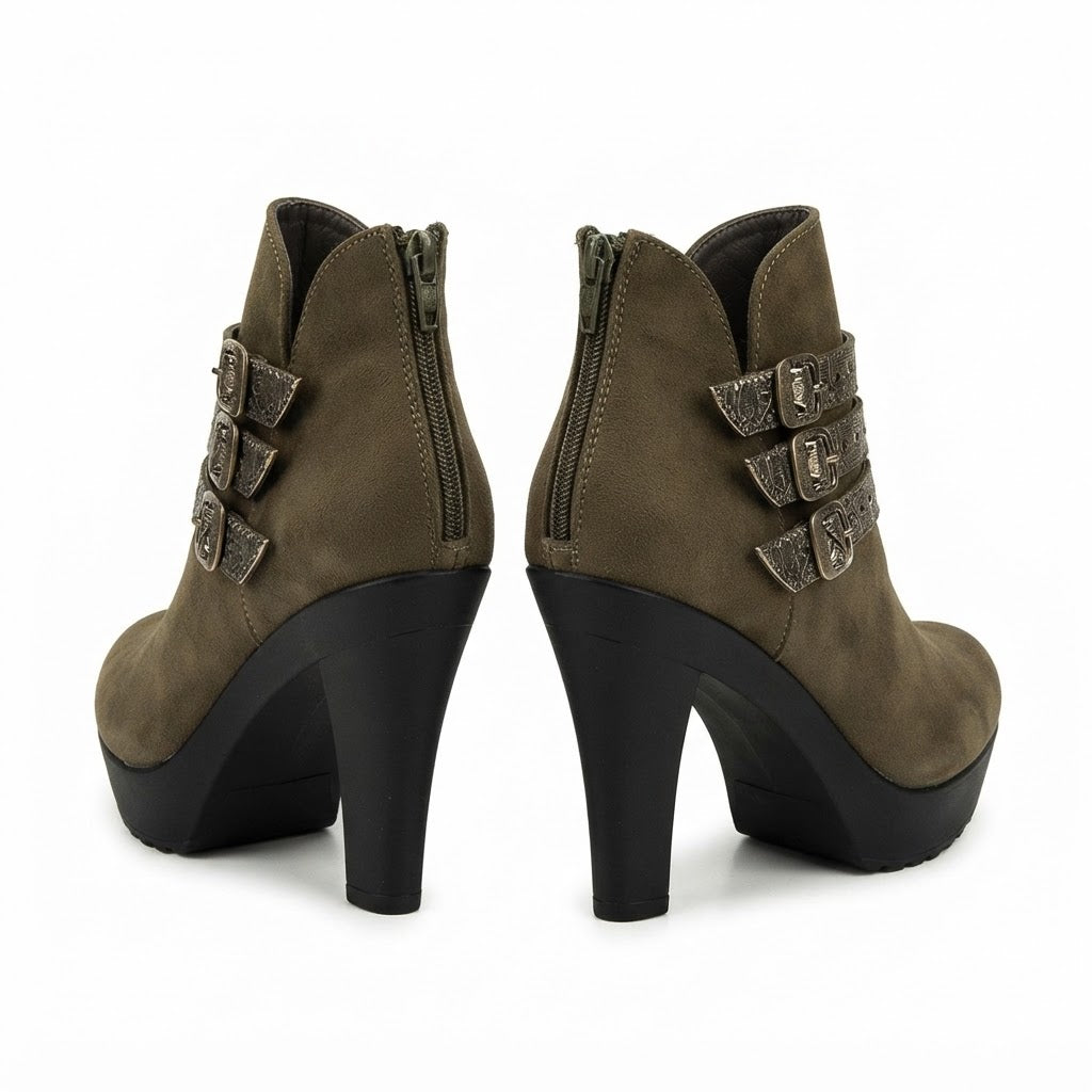 ZAPATO VERDE MUJER 0514