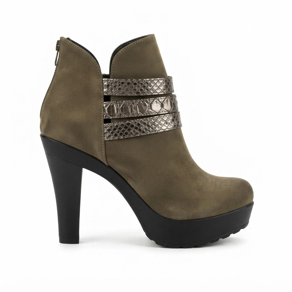 ZAPATO VERDE MUJER 0514