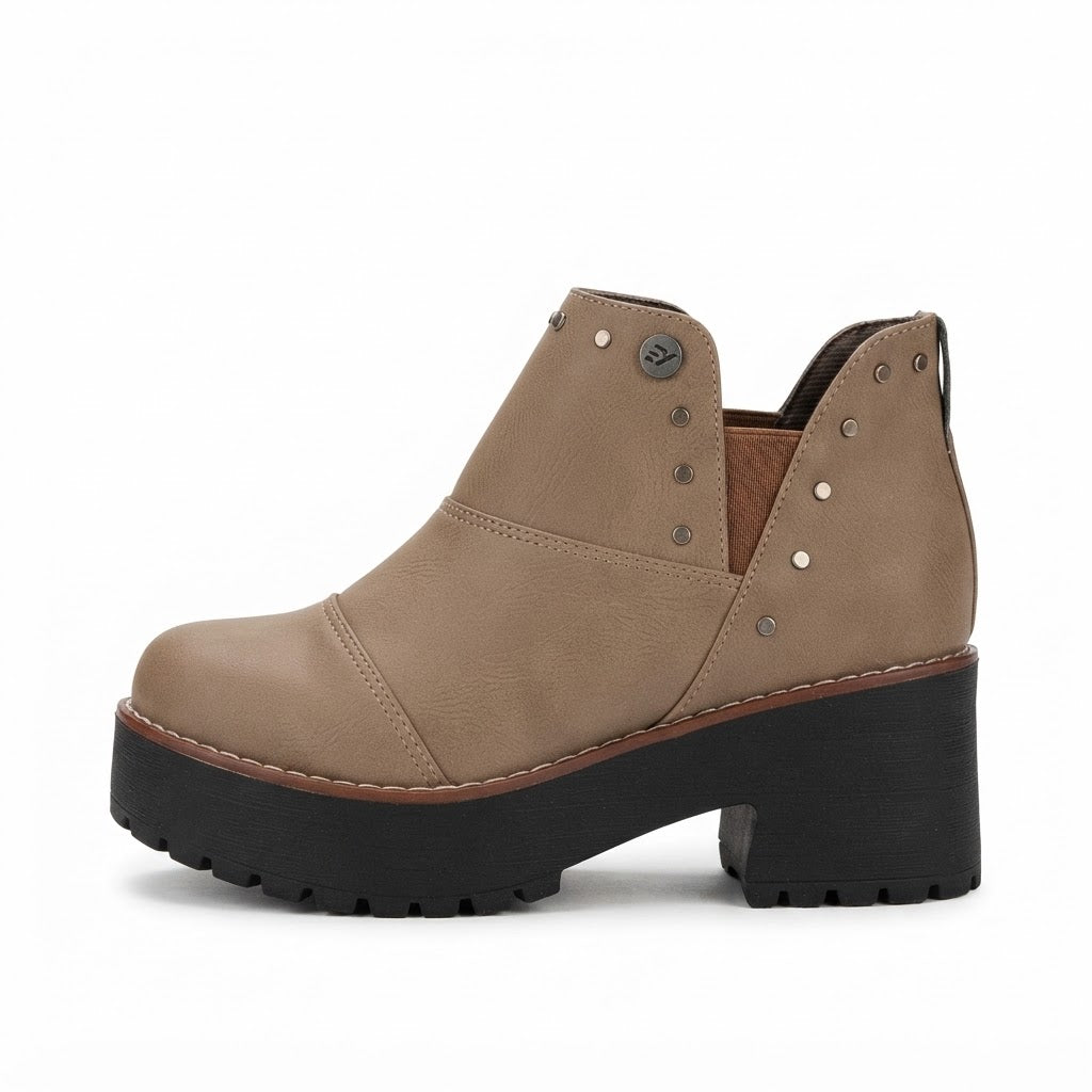 BOTIN MUJER TAUPE 0520