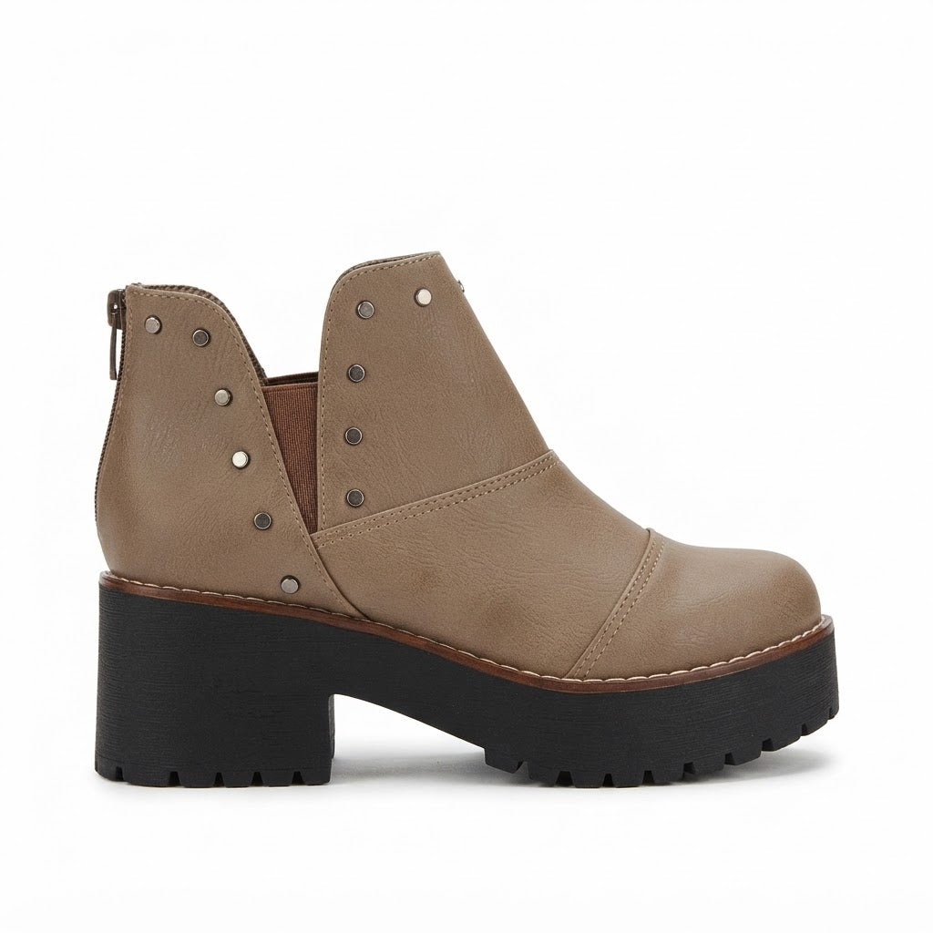 BOTIN MUJER TAUPE 0520