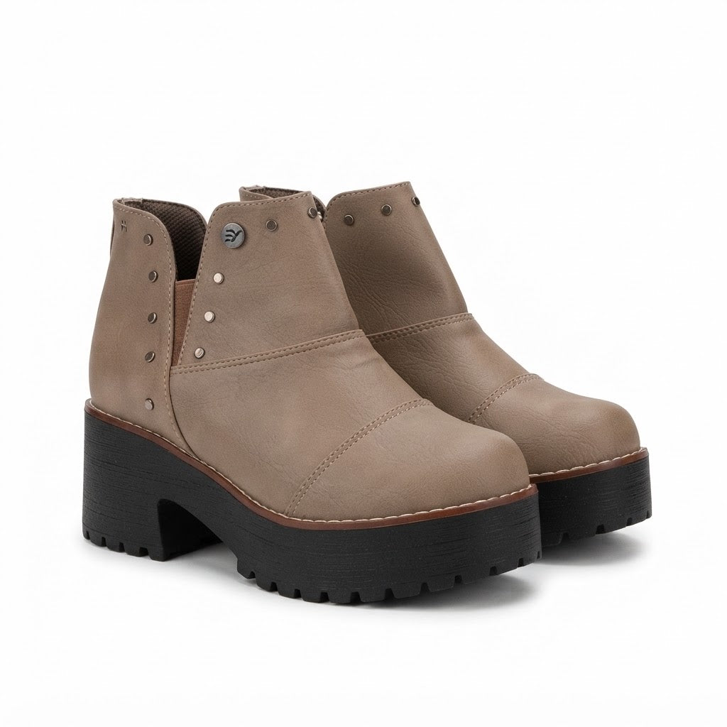 BOTIN MUJER TAUPE 0520