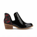 ZAPATO TEXANO MUJER NEGRO 0524